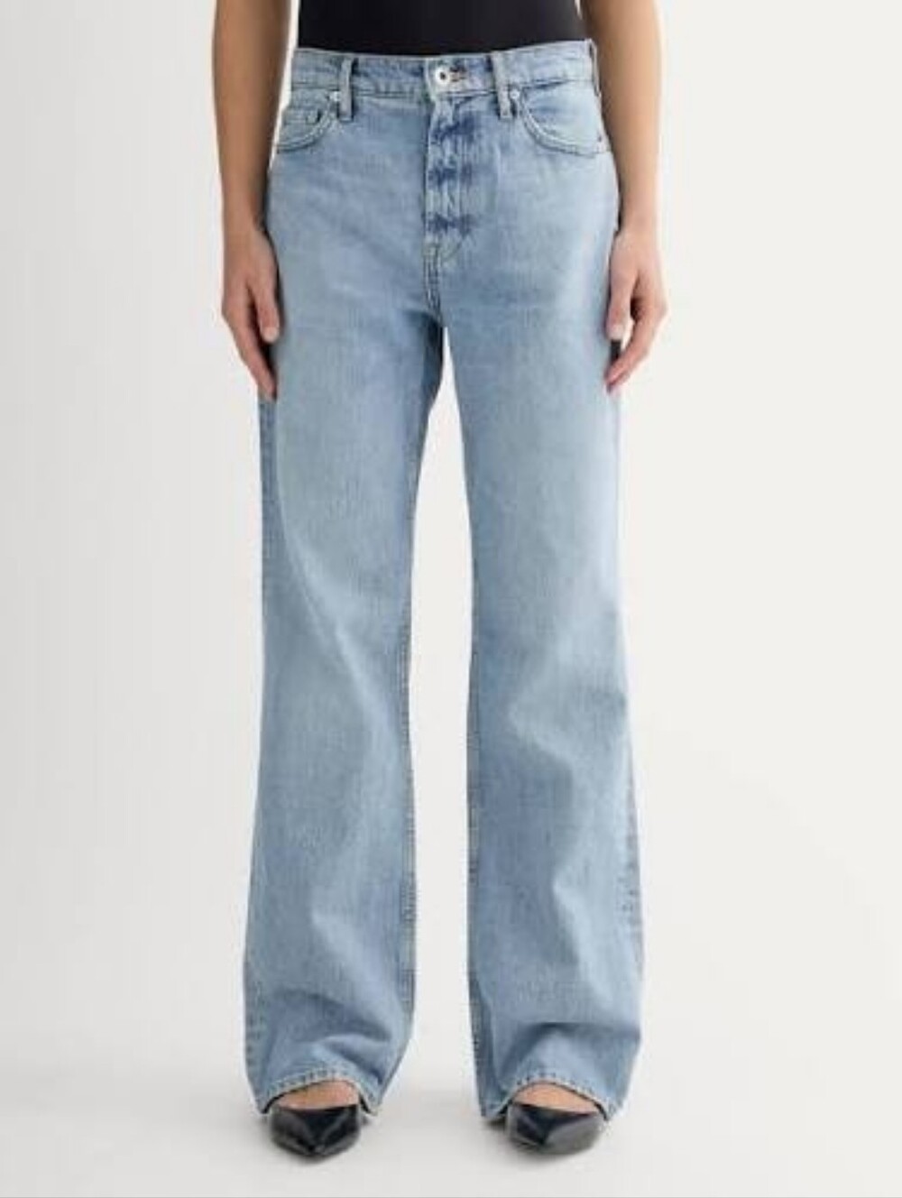 Everlane 90s Forever 100% Organic Cotton Baggy Wide-Leg Jeans 29R